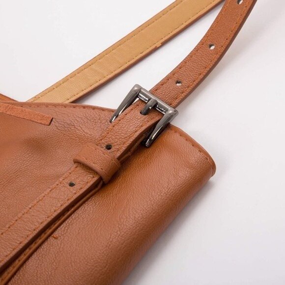 Classy Corset Leather Cinch Belt New